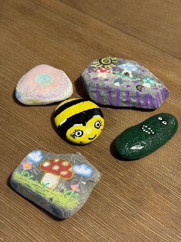 Painting: On the Rocks